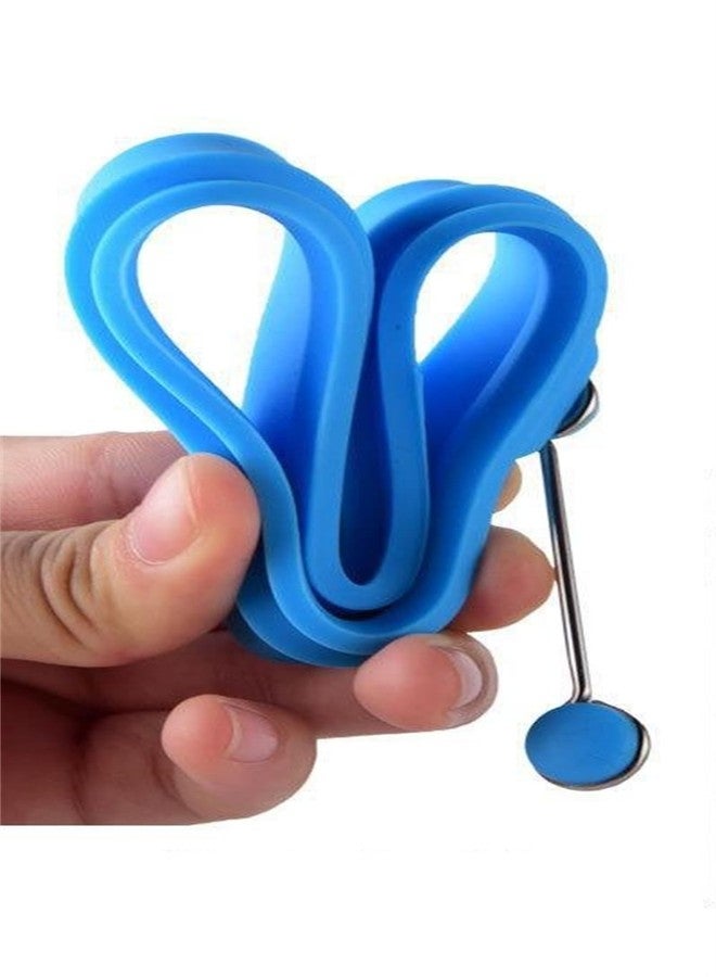 WHTCHSU Silicone Star shape Pancake/Egg Rings, 1 Pieces, Blue - Image 3